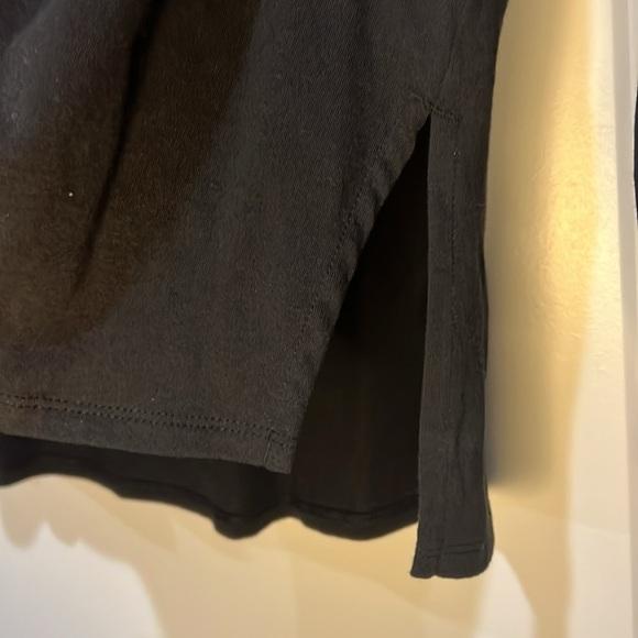 ADIDAS BLACK LIGHTWEIGHT LONG SLEEVE HOODED T SHIRT - Picture 3 of 6